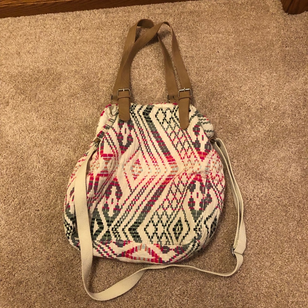 American Eagle Embroidered Bag